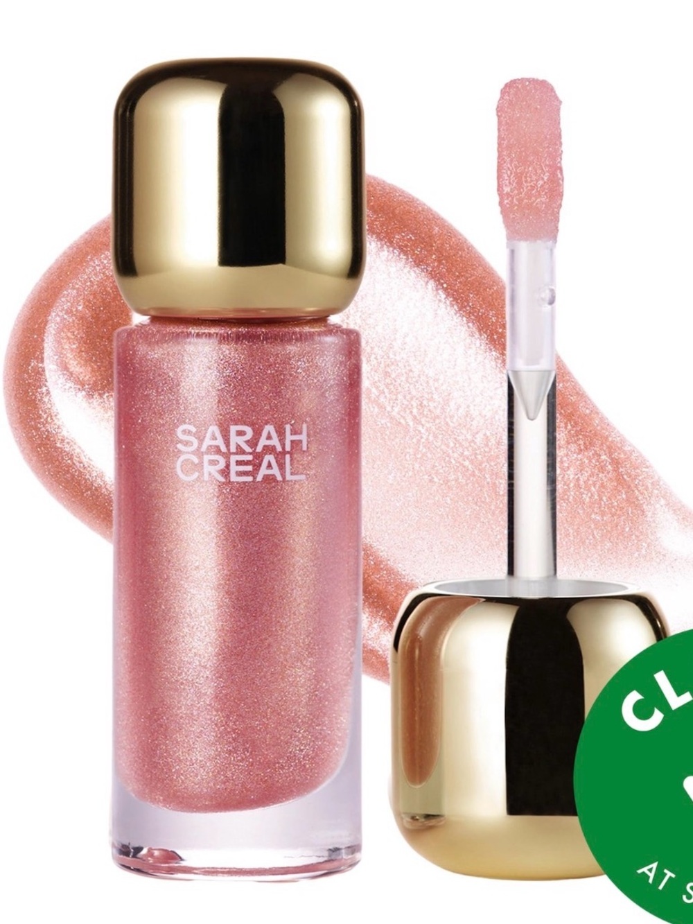SARAH CREAL High Glide Peptide Lip Gloss - BNIB
